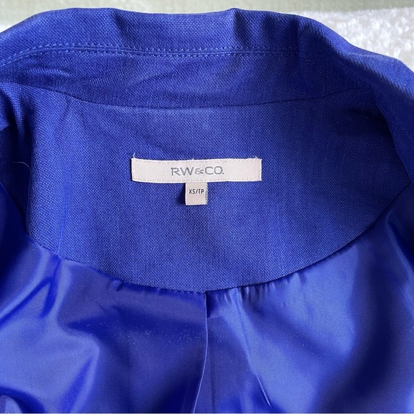 RW&CO Linen Blend Blazer - Picture 3 of 6